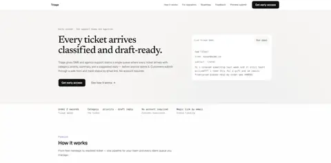 Triage SaaS (in development)